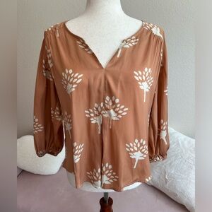 Anthropologie Dolan Left Coast collection blouse. Feminine boho peasant Womens S